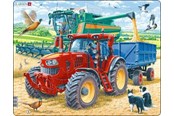 Puzzels - Larsen Puzzles Harvest Jigsaw Puzzle – 39 pieces Maxi (36.5 x 28.5 cm) 2D Puzzels - PG9