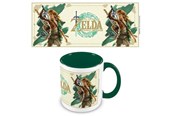 Merchandise - Pyramid - The Legend Of Zelda: Tears Of The Kingdom (Link Unleashed) 11oz/315ml Coloured Inner and Handle Ceramic Mug - Mokken - 5050574279222