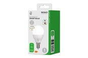 Smart Home - Deltaco LED-lamp, E14, dimbaar, 2700K-6500K, G45, 4,9W, WiFi - SH-LE14G45CCTC