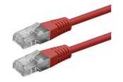 Netwerk - kabel - Roline patch cable - 3 m - red pantone 199C - Rood - 21.51.1551