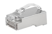 Netwerk - kabel - Roline network connector - silver - Zilver - 21.17.3146