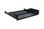 Rackkoffers - Roline VALUE - rack shelf - 440 x 400 mm 25 kg load capacity U-Shape - 2U - 26.99.0434