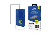 Mobiel - Beschermend glas - 3mk FlexibleGlass Max Black Hybrid Glass - Samsung Galaxy S22+ 5G - 5903108448116