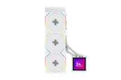 CPU koeler - Lian Li HydroShift II LCD-S 360TL Flex White - CPU waterkoeling - Maximaal 33 dBA - GHS2LCDS36TFW