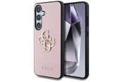 Mobiel - Covers & Cases - GUESS Grained Big 4G Logo Small Classic Logo case for Samsung Galaxy S25 Plus pink - 3666339449209