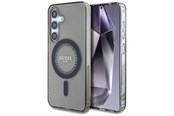 Mobiel - Covers & Cases - GUESS Rhinestones Printed Classic Logo MagSafe Samsung Galaxy S25 case black - 3666339449520