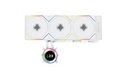 CPU koeler - Lian Li HYDROSHIFT II LCD-C 360TL Flex White - CPU waterkoeling - Maximaal 33 dBA - GHS2LCD36TFW