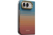 Mobiel - Covers & Cases - PITAKA Edge Case Back Cover - California Dream Sunset 2.0 - iPhone Duo - KI1802F
