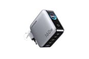 Mobiel - Adapters & Opladers - UGREEN Nexode Pro 160W 5-Port GaN Fast Charger with Smart Display (Incl. USB-C Cable) - 65637B