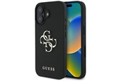 Mobiel - Covers & Cases - GUESS Grained Big 4G Logo Small Classic Logo case for iPhone 16 - black - 3666339424527
