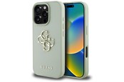 Mobiel - Covers & Cases - GUESS Grained Big 4G Logo Small Classic Logo case for iPhone 16 Pro Max - green - 3666339425005