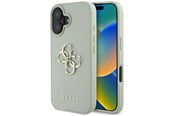 Mobiel - Covers & Cases - GUESS Grained Big 4G Logo Small Classic Logo case for iPhone 16 - green - 3666339424978