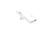 Mobiel - Adapters & Opladers - SKross Klip Slim Multihead 65W GaN UniCharger - USB-A + USB-C - EU-US-UK Plug - 21703