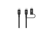 USB-kabel - SKross Link Pro Cable 2in1 USB-C to Lightning 100W 100cm - 21410