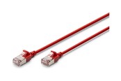 Netwerk - kabel - DIGITUS patch cable - 1 m - red - Rood - DK-1632-A-010S-R-10