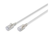 Netwerk - kabel - DIGITUS patch cable - 5 m - grey - Grijs - DK-1632-A-050S-10