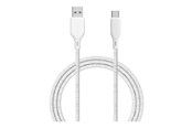 USB-kabel - ESSENTIALS by UPSTRÖM 60W USB-A to USB-C Cable 2.5m - White - AC250-60W-E