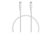 USB-kabel - ESSENTIALS by UPSTRÖM 100W USB-C to USB-C Cable 1.2m - White - CC120-100W-E