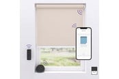 Smart Home - MotionBlinds Draadloos elektrisch verduisterend rolgordijn 120x190 cm - Zand - 2020500
