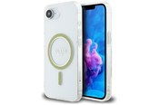 Mobiel - Covers & Cases - GUESS IML Glitter Circle MagSafe iPhone 16e Case - Clear - 3666339454838
