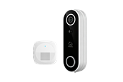 Smart Home - Deltaco SMART HOME Deurbelcamera, Chime inbegrepen, 4MP, WiFi, Wit - SH-DB03