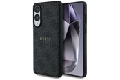 Mobiel - Covers & Cases - GUESS 4G Ring Classic Logo MagSafe Case for Samsung Galaxy S25 Edge - Black - 3666339477134