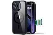 Mobiel - Covers & Cases - ESR Classic Hybrid MagSafe + Tempered Glass Set for iPhone 17 - Clear Black - 4894240288580