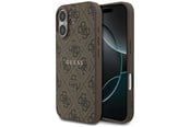 Mobiel - Covers & Cases - GUESS 4G Ring Classic Logo MagSafe Case for iPhone 17 - Brown - 3666339491048