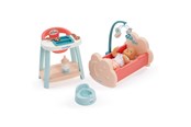 Doen-alsof spelen - Ecoiffier Bed + baby chair + doll - 1833