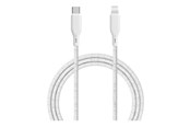 USB-kabel - ESSENTIALS by UPSTRÖM MFI Lightning to USB-C Cable 2.5m - White - LC250-E