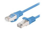 Netwerk - kabel - Lanberg patch cable - 3 m - blue RAL 5012 - Blauw - PCF6-20CC-0300-B
