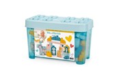 Creatief spelen - Ecoiffier Bicks barrel 55 pces with zoo animals - 7981