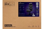 Gamer stoel - Trust GXT725 RIVARA MESH GAMING CHAIR - BLACK - 26010
