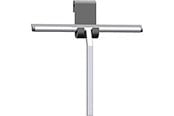 Badkamer accessoires - Dansani Bruseskraber krom med grå silikone krog - 1600012