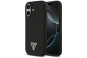 Mobiel - Covers & Cases - GUESS Silicone Triangle Logo MagSafe Case for iPhone 17 - Black - 3666339517113