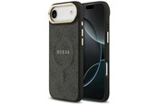 Mobiel - Covers & Cases - GUESS 4G PU Classic Logo MagSafe case for iPhone Air - black - 3666339519049
