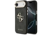 Mobiel - Covers & Cases - GUESS 4G Big 4G Classic Logo Case for iPhone Air - Black and Gold - 3666339521608