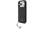 Mobiel - Covers & Cases - GUESS 4G Charms Collection MagSafe case for iPhone 17 Pro - black - 3666339525484