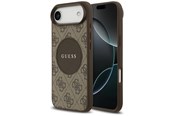 Mobiel - Covers & Cases - GUESS 4G Circle Classic Logo MagSafe case for iPhone Air - brown - 3666339490010