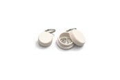 Decoratie - Simiu - RINGCHAIN – Mini doosje met sleutelhanger - 2 st. - Ivoor - 5714255019711