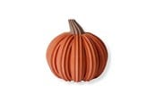 Decoratie - Simiu - Pumfold - Pompoen - Ø: 12,5 cm - 5714255019650