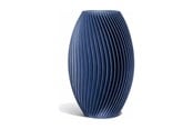 Decoratie - Simiu - LAMEL vaas - 18 cm - navyblauw - 5714255019308