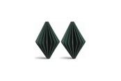 Decoratie - Simiu - Kersthanger - 6 cm - diamant - groen - 2-pack - 5714255019032