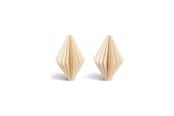 Decoratie - Simiu - Kersthanger - 6 cm - diamant - beige - 2-pack - 5714255019018