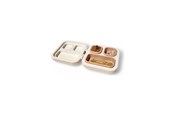Decoratie - Simiu - JEWTRA - Sieradenreisdoos in beige marmer - 10,7 x 10,4 x 3cm - 5714255019223