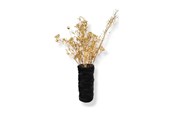Decoratie - Simiu - CLAYLA Lamelvaas - zwart - 20 cm - 5714255019797