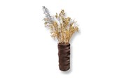 Decoratie - Simiu - CLAYLA Lamelvaas - mokka - 20 cm - 5714255019780