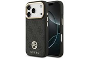 Mobiel - Covers & Cases - GUESS 4G Strass Logo MagSafe case for iPhone 17 Pro - black - 3666339529123