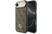 Mobiel - Covers & Cases - GUESS 4G Strass Logo MagSafe Case for iPhone Air - Brown - 3666339529277