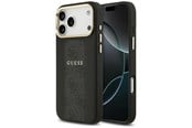 Mobiel - Covers & Cases - GUESS 4G Stripe MagSafe case for iPhone 17 Pro Max - black - 3666339520342
